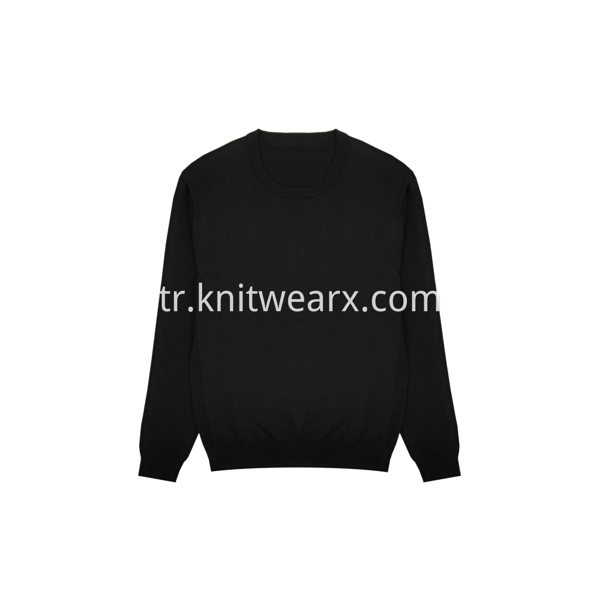 Men's Basic Knitted Sweater Anti-pilling Crewneck Pullover